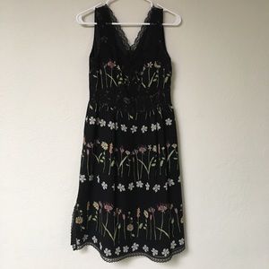 Floral spring dress